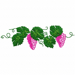 Leaves Embroidery Design 5